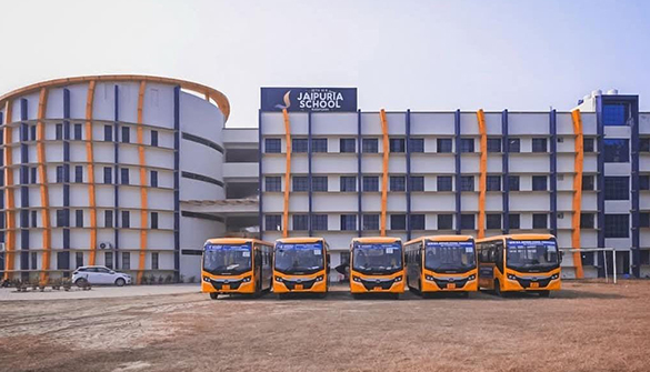 Seth M.R. Jaipuria School campus at Pratapgarh