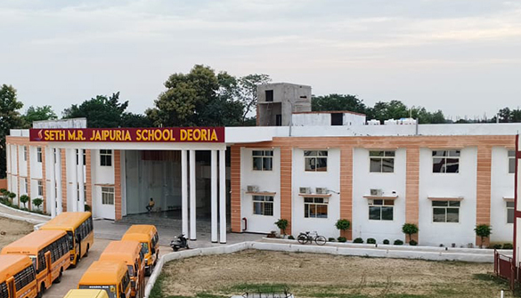 Seth M.R. Jaipuria School campus at Deoria