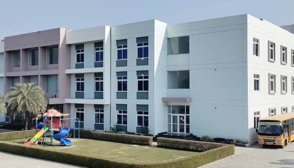 Seth M.R. Jaipuria School campus at Jagdishpur