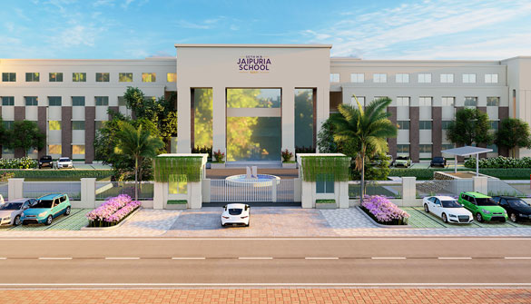 Seth M.R. Jaipuria School campus at Basti